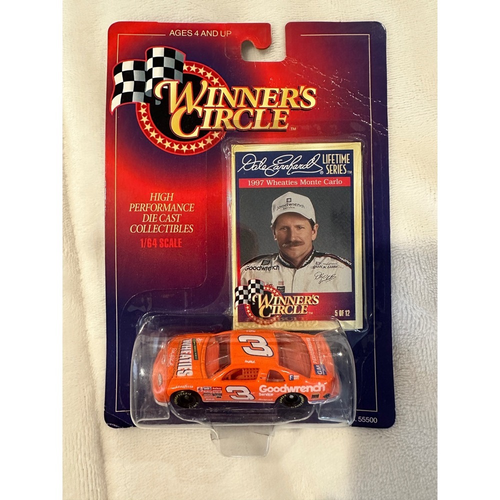 Winners Circle Dale‎ Earnhardt 1997 Wheaties Monte Carlo Diecast Car